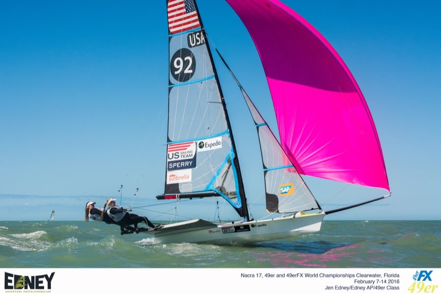 Henken and Scutt 49erFX US Sailing Team Sperry