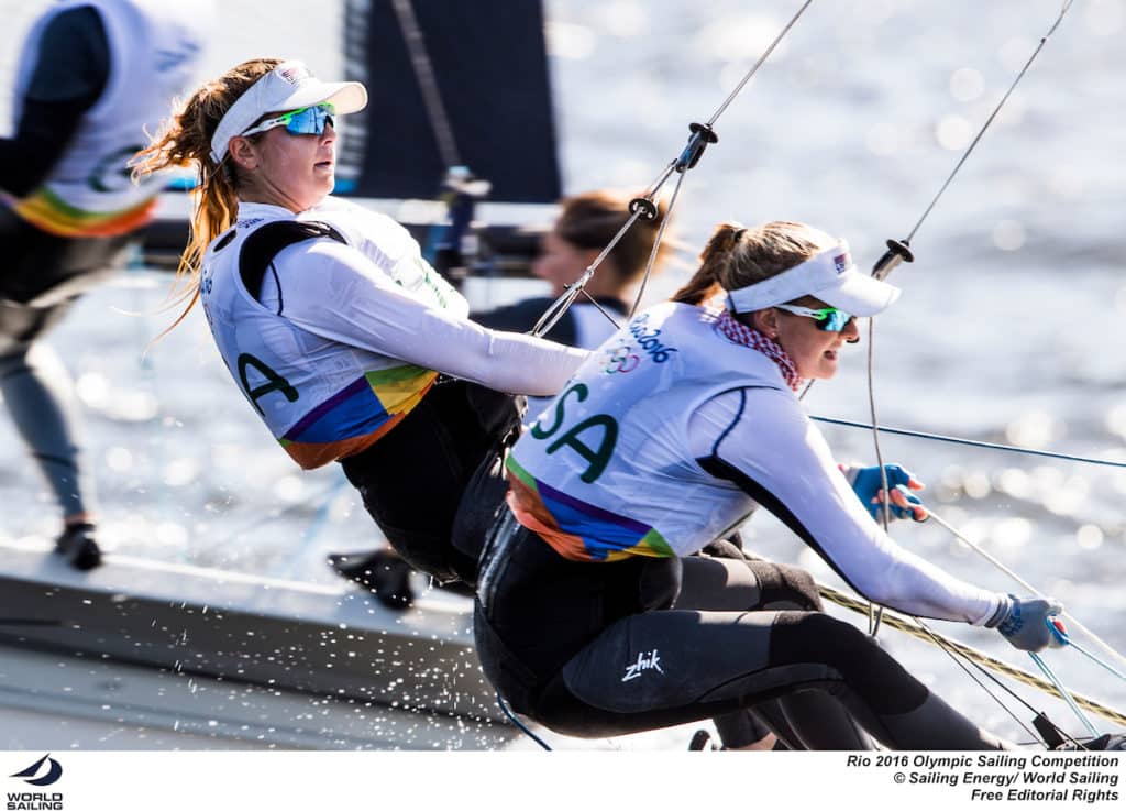 Paris Henken and Helena Scutt Team USA Olympics