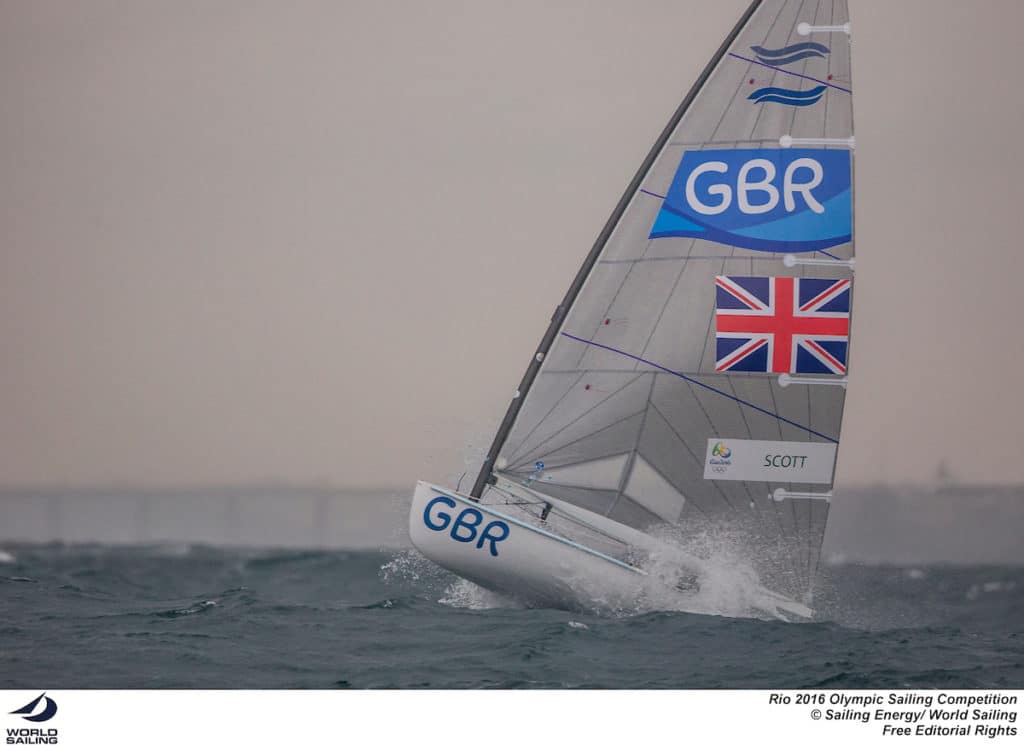 Giles Scott Finn sailing Olympics