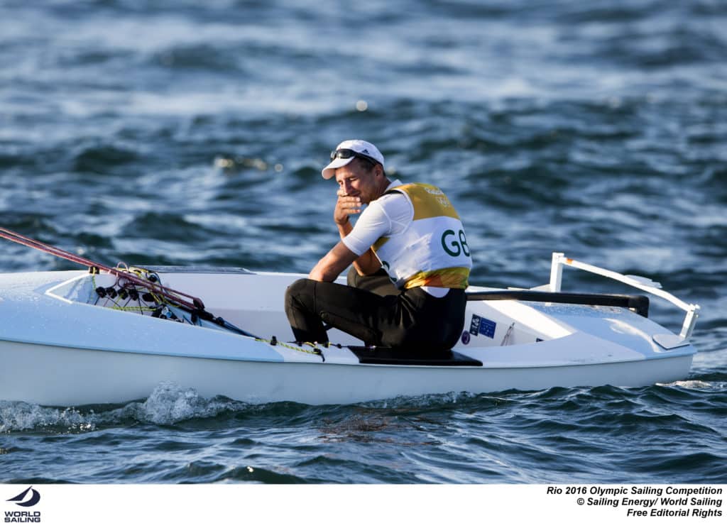 Giles Scott Finn sailing Olympics Gold medal