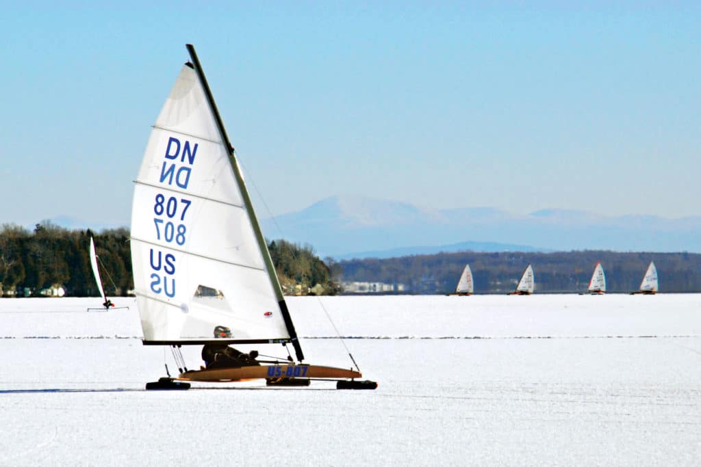 DN Ice Boat Regatta 2014