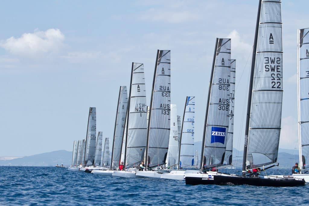 A-Class Catamaran World Championship, Punta Ala.