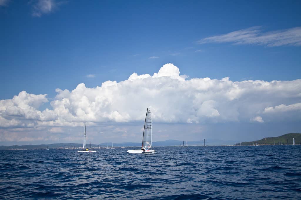 A-Class Catamaran World Championship, Punta Ala.