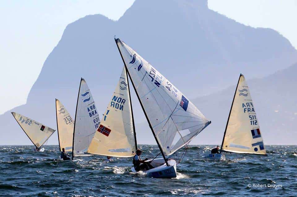 Sailing the Finn in Rio