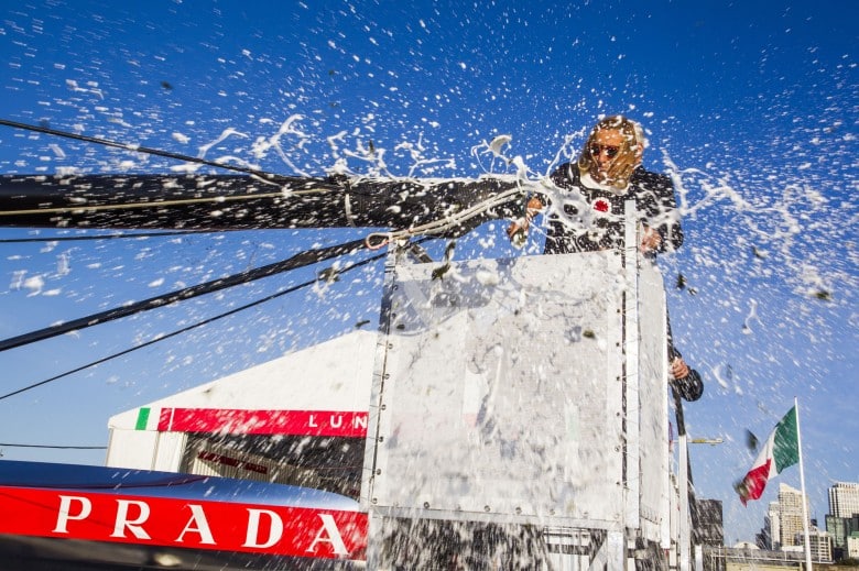 Miuccia Prada christens Luna Rossa