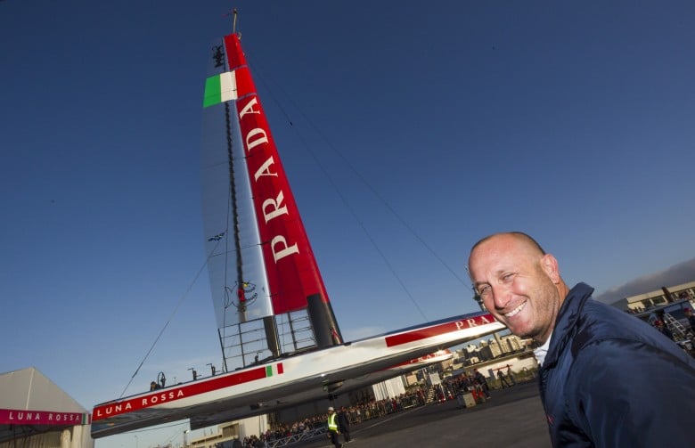 Luna Rossa skipper Max Sirena