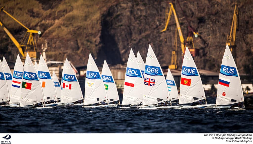 Laser Sailing Rio 2016 Olympics