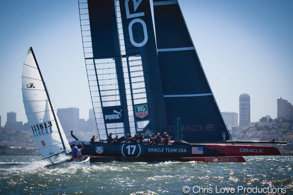 Oracle Team USA and Hobie Cat