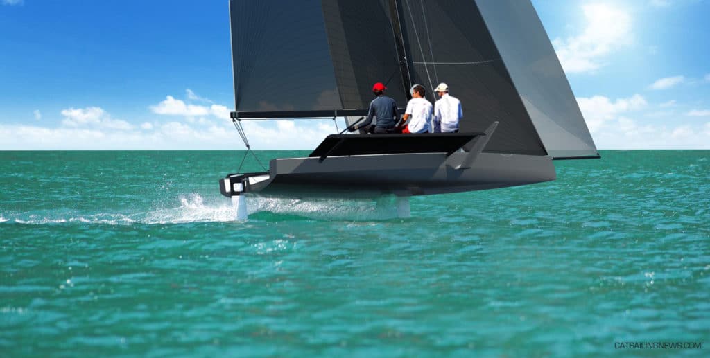 foiling monohull