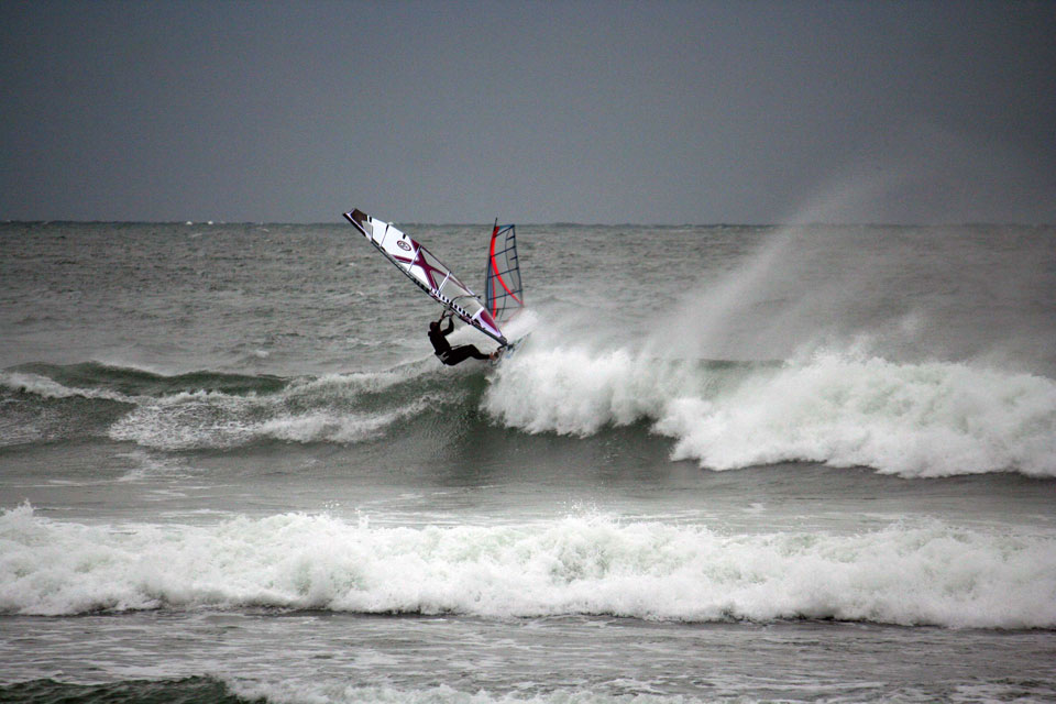 Rhode Island windsurfing, Matunuck, Hurricane Sandy