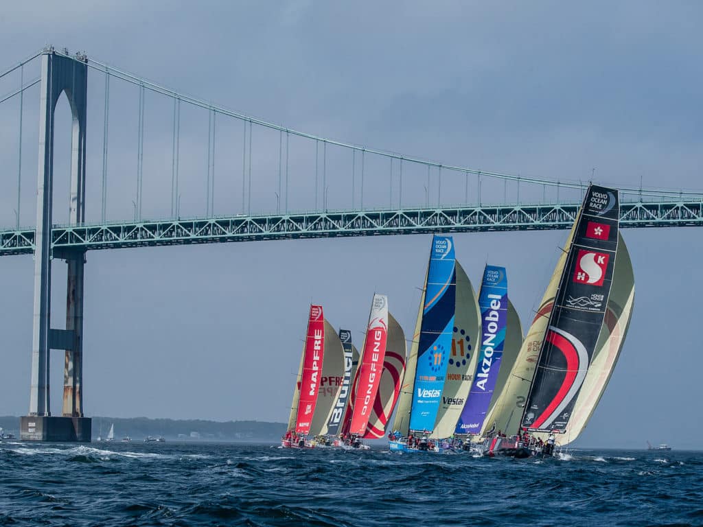 Volvo Ocean Race fleet