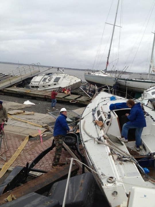 Raritan Yacht Club in Perth Amboy, New Jersey.