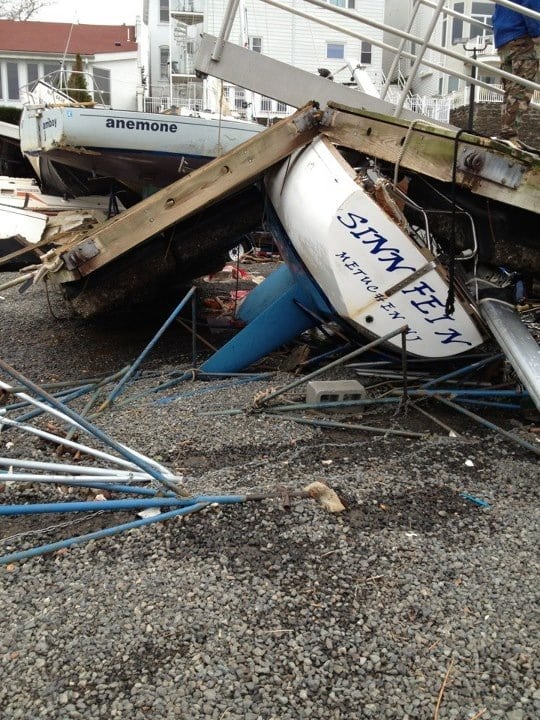 Raritan Yacht Club in Perth Amboy, New Jersey.