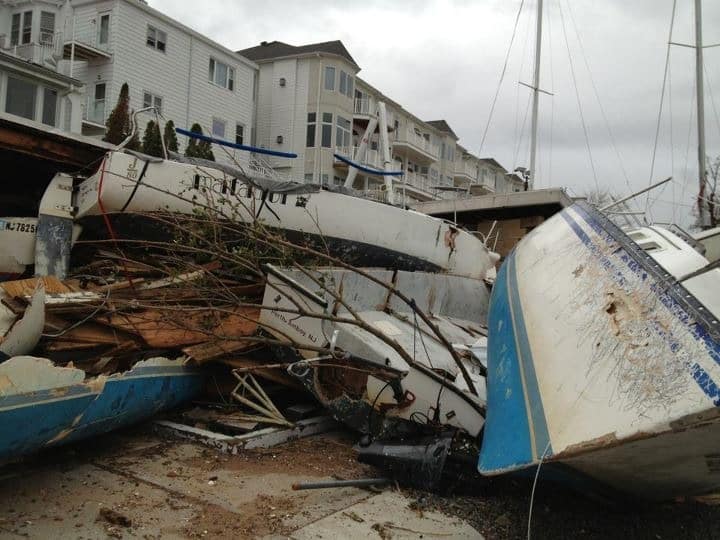 Raritan Yacht Club in Perth Amboy, New Jersey.