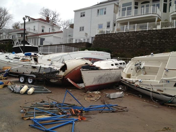 Raritan Yacht Club in Perth Amboy, New Jersey.