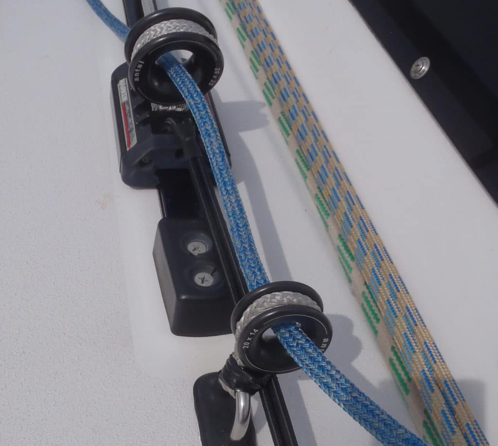 How to, boat rigging, low-friction ring