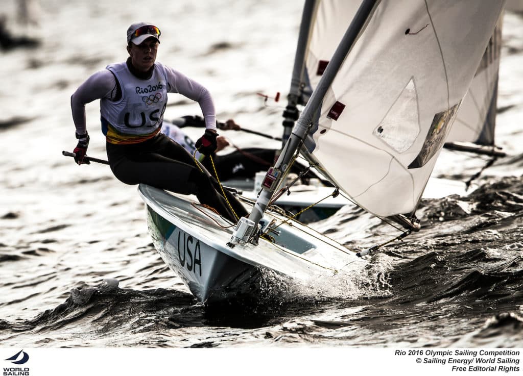 USA Radial Sailor Paige Railey