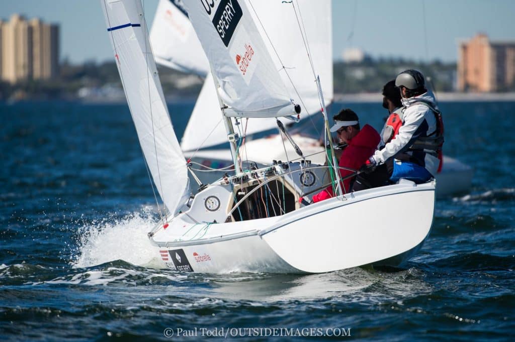 US Sailing Team Sperry Paralympic Sonar Sailors St. Pete NOOD