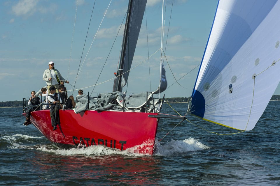 40 ft racing yacht