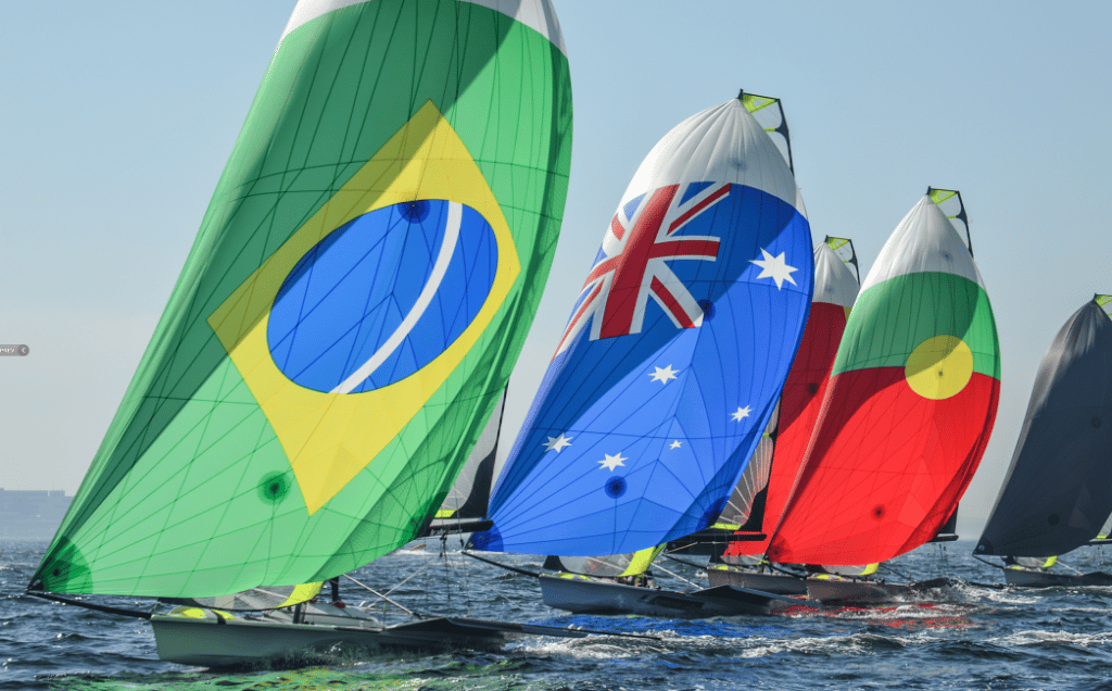 49er FX Sailing in Rio