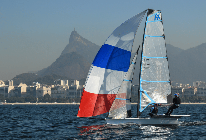 49er FX Sailing in Rio