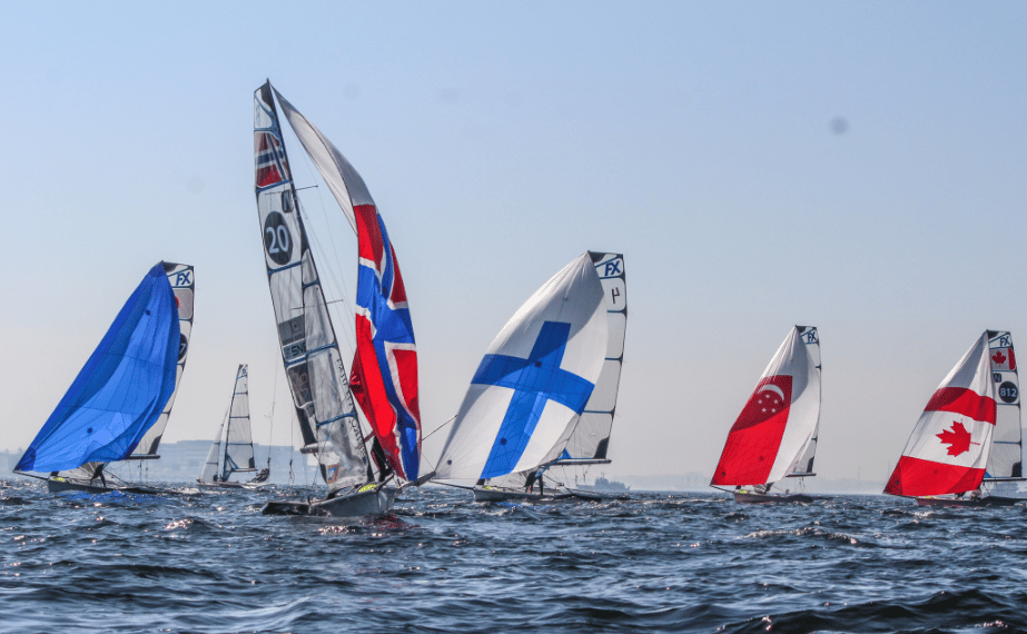 49er FX Sailing in Rio