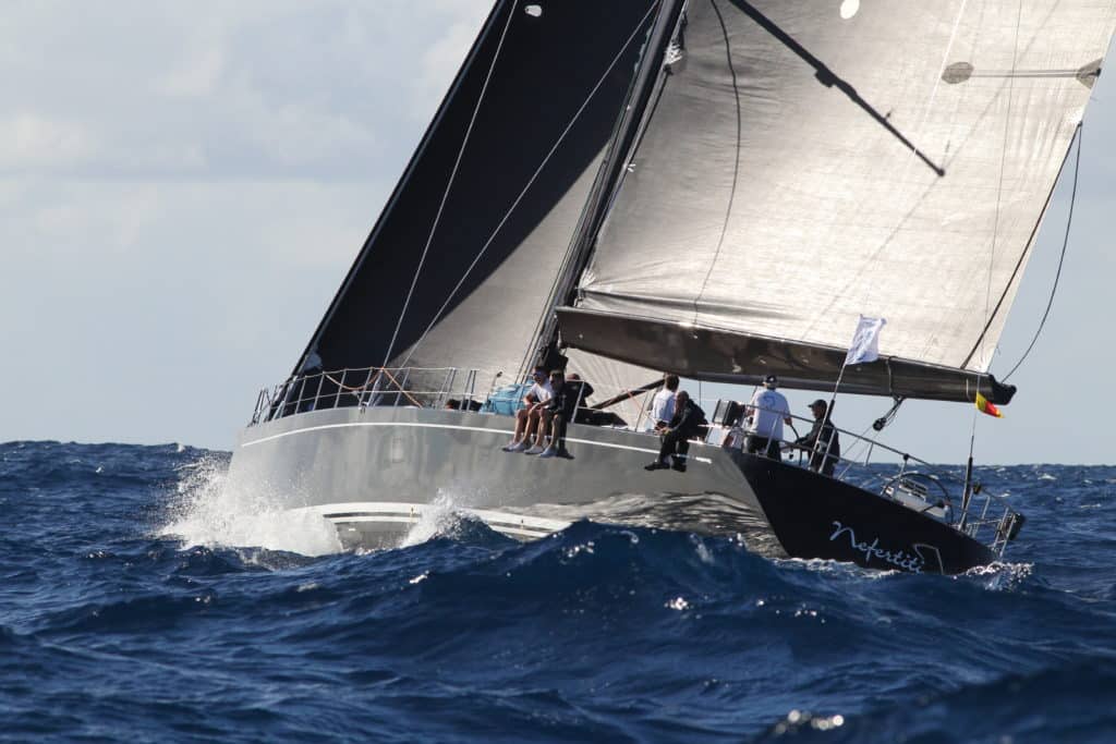 Nefertiti at RORC Caribbean 600