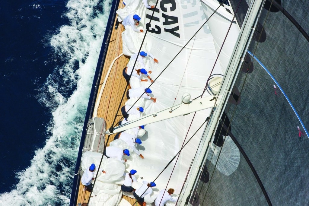 Superyacht racing