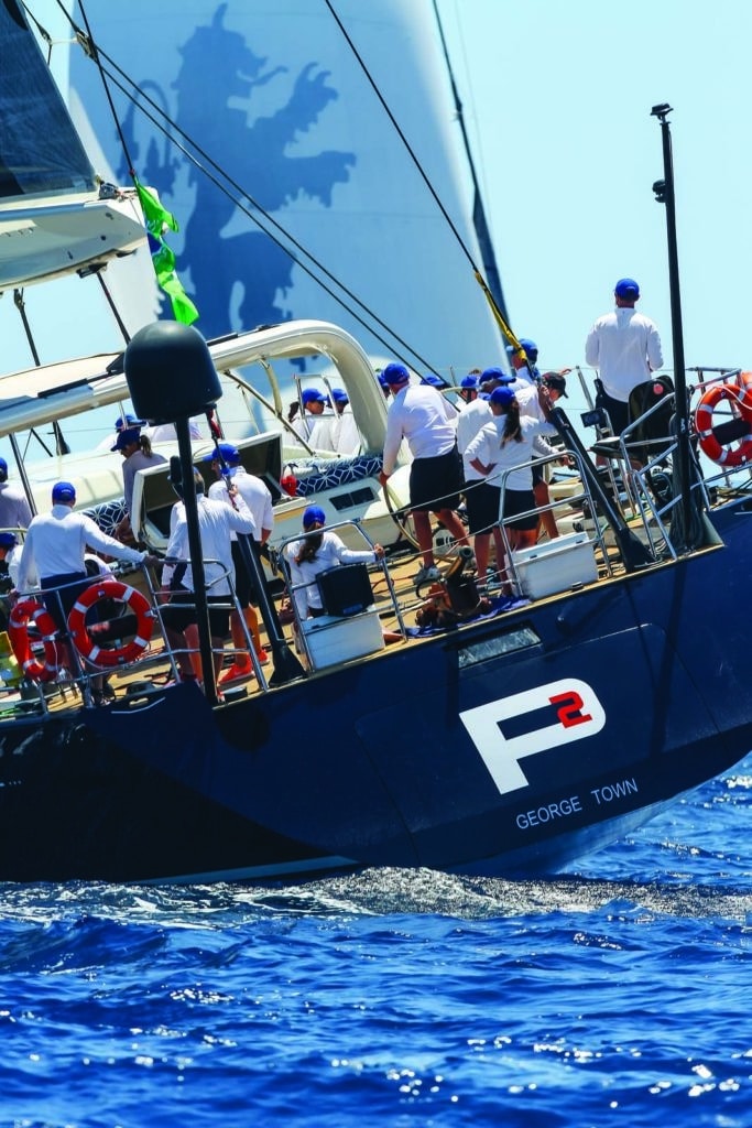 Superyacht racing