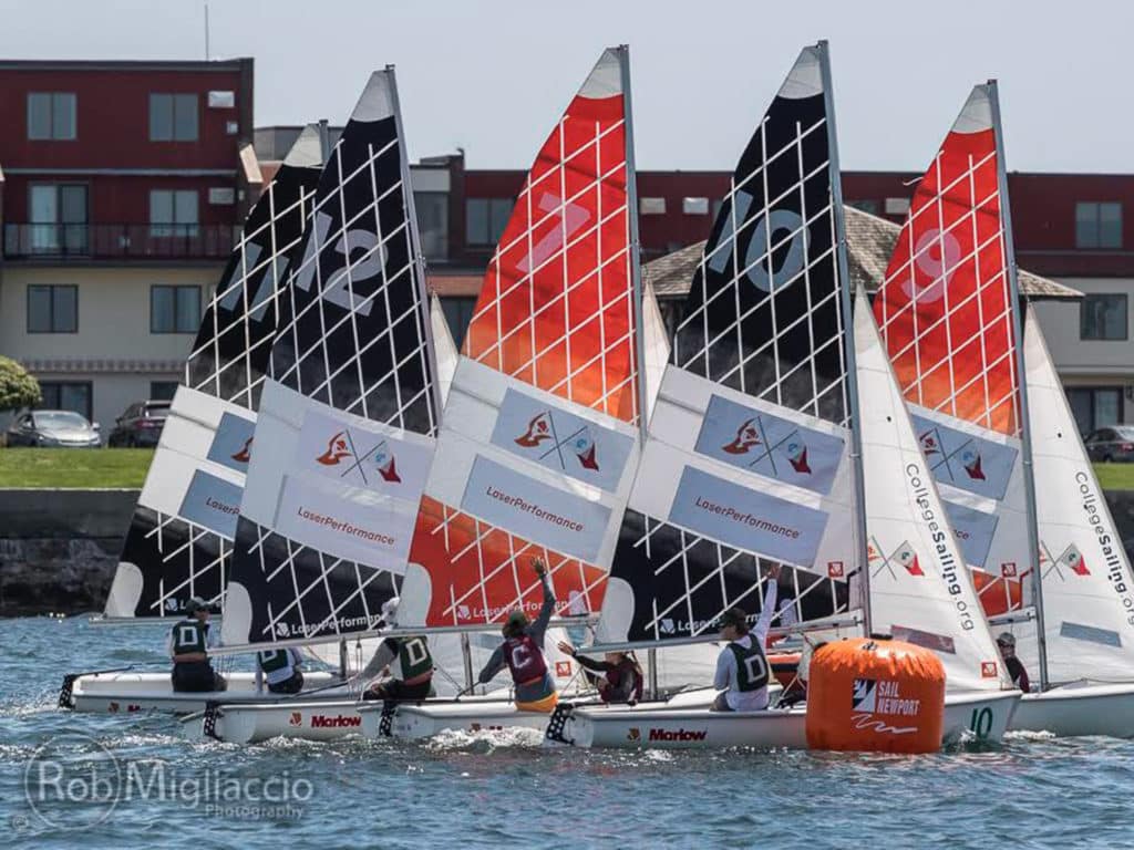 Yale college sailing team