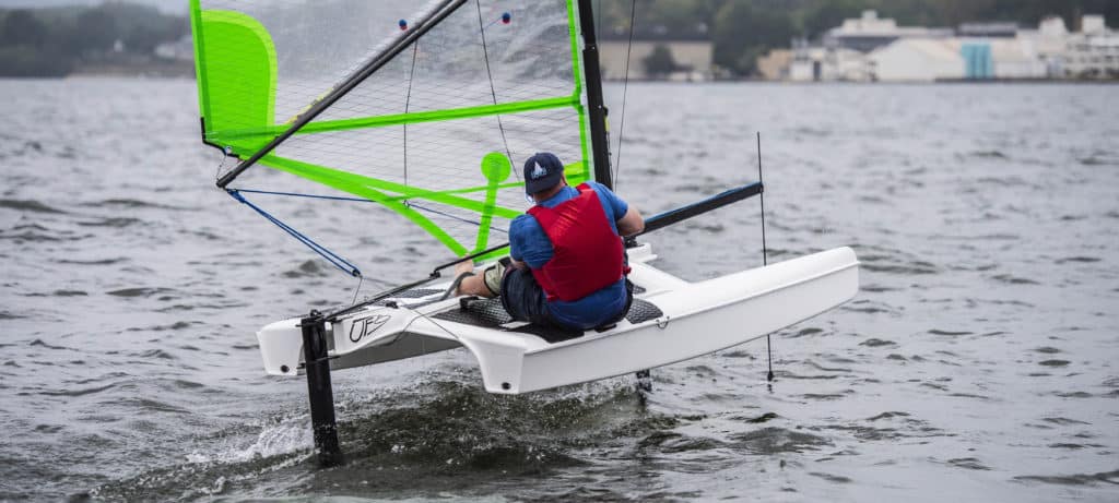 ufo foiling sailboat for sale