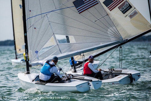 US Sailing Team Sperry Zach Railey Caleb Paine Miami World Cup