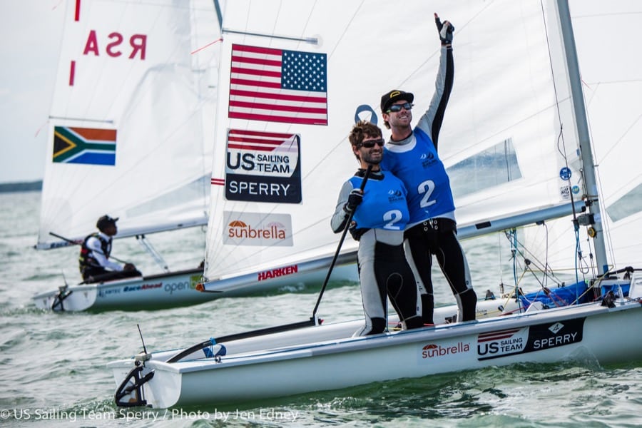 Stu McNay Dave Hughes, Sailing World Cup Miami