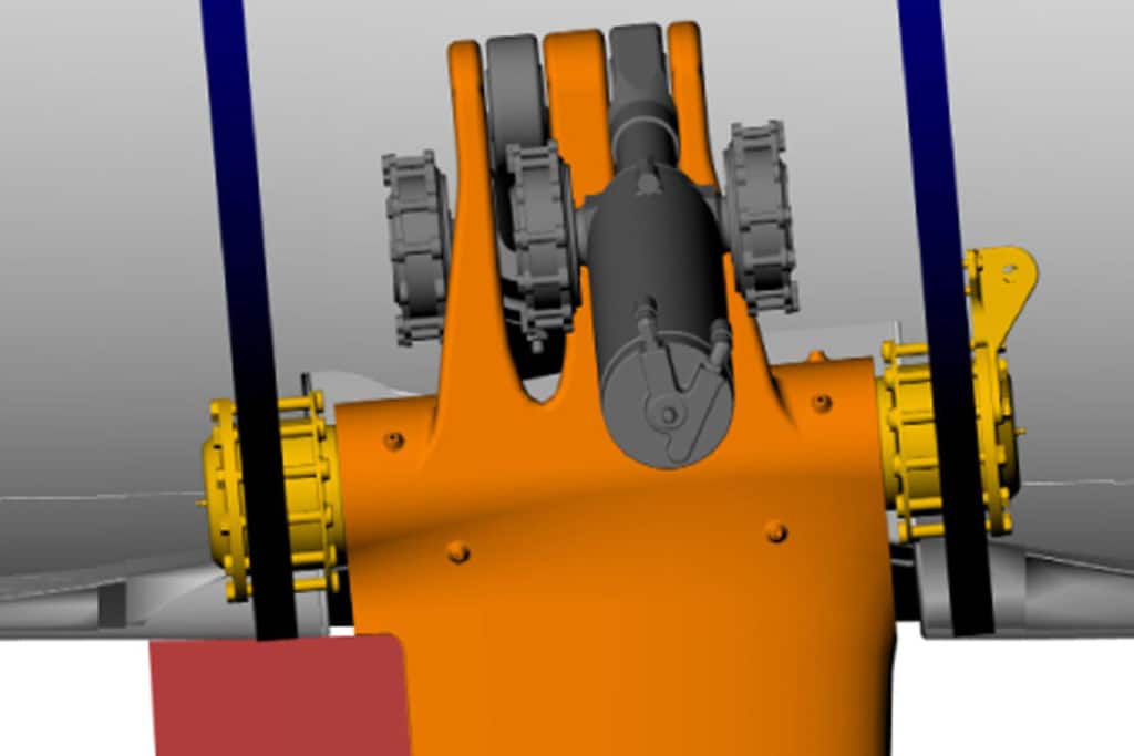 Volvo Ocean 65 Keel-Pin Axis
