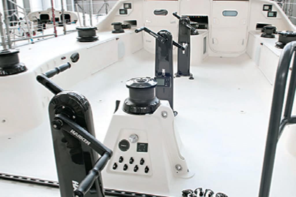 Volvo Ocean 65 Pedestals