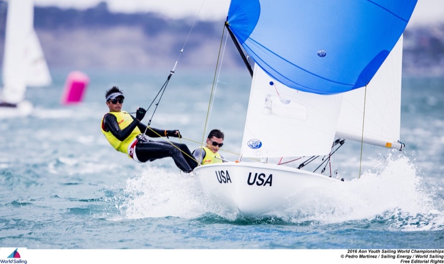 US sailing Team Sperry Youth Worlds