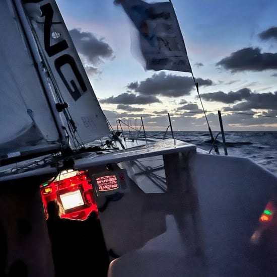 Favorable winds early in the Transat Jacques Vabres Race gave way to calms and drifts as competitors struggled to skirt past the French coastline and into the Bay of Biscay.
