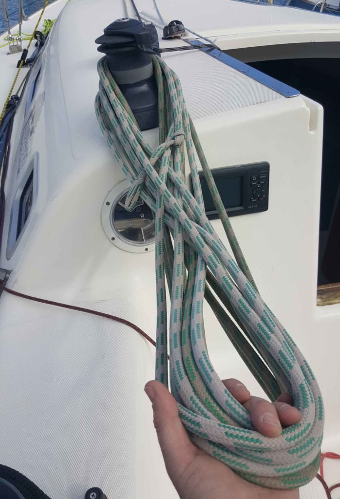 Coiling Lines and Flaking Halyards