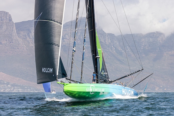 Team Holcim during The Ocean Race