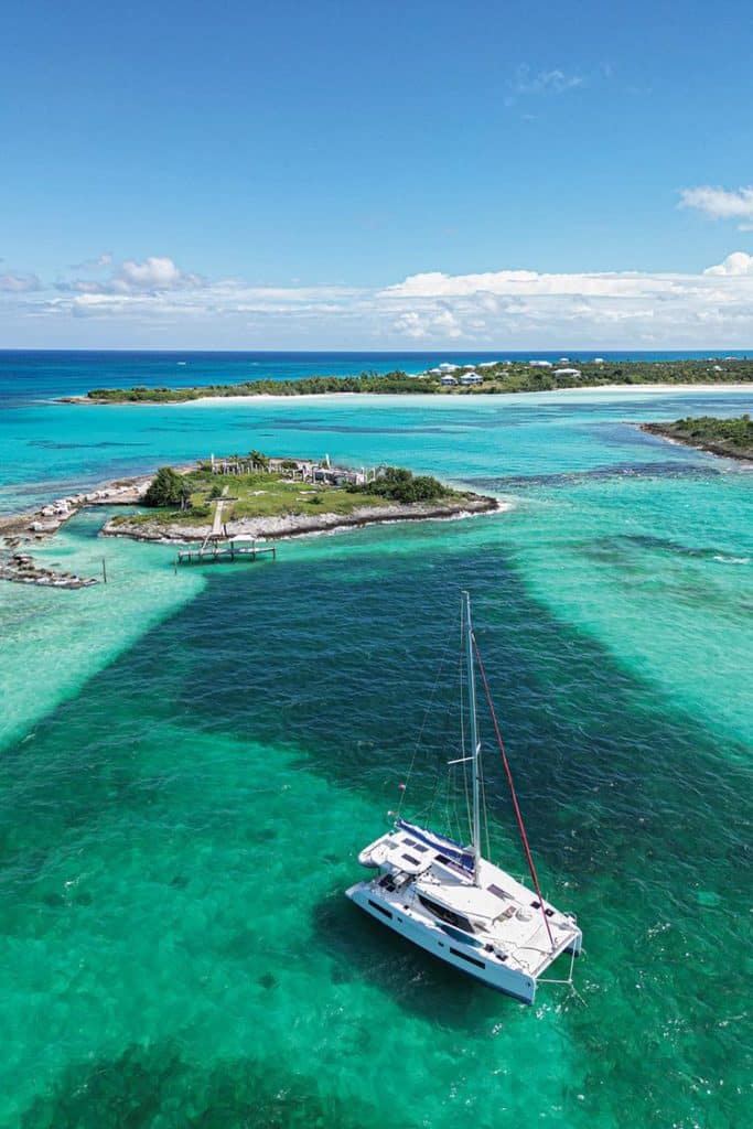 catamaran charter in the Abacos