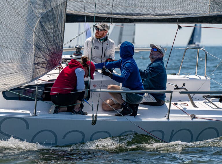 distance race at the Helly Hansen Sailing World Regatta Series Annapolis