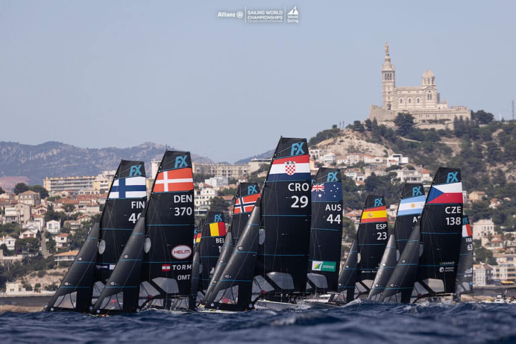 Paris 2024 Olympic Sailing Test Event, Marseille, France.