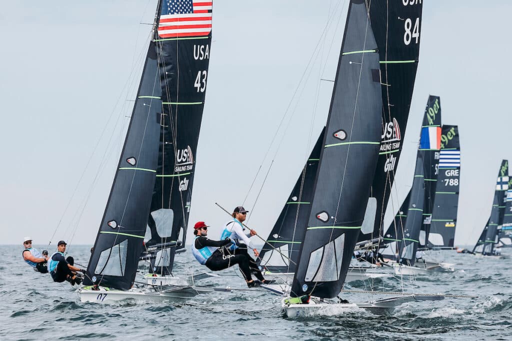 US mens 49er teams