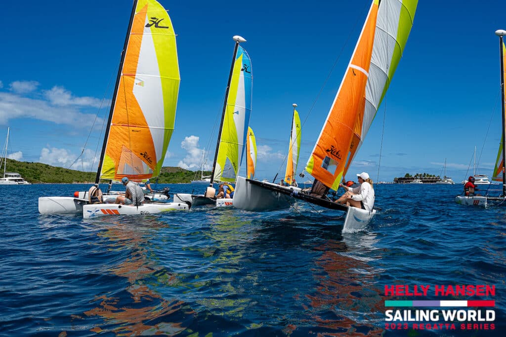 Hobie Wave and Getaway racing