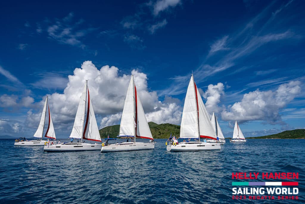 Caribbean Championship fleet of Sunsail 41s
