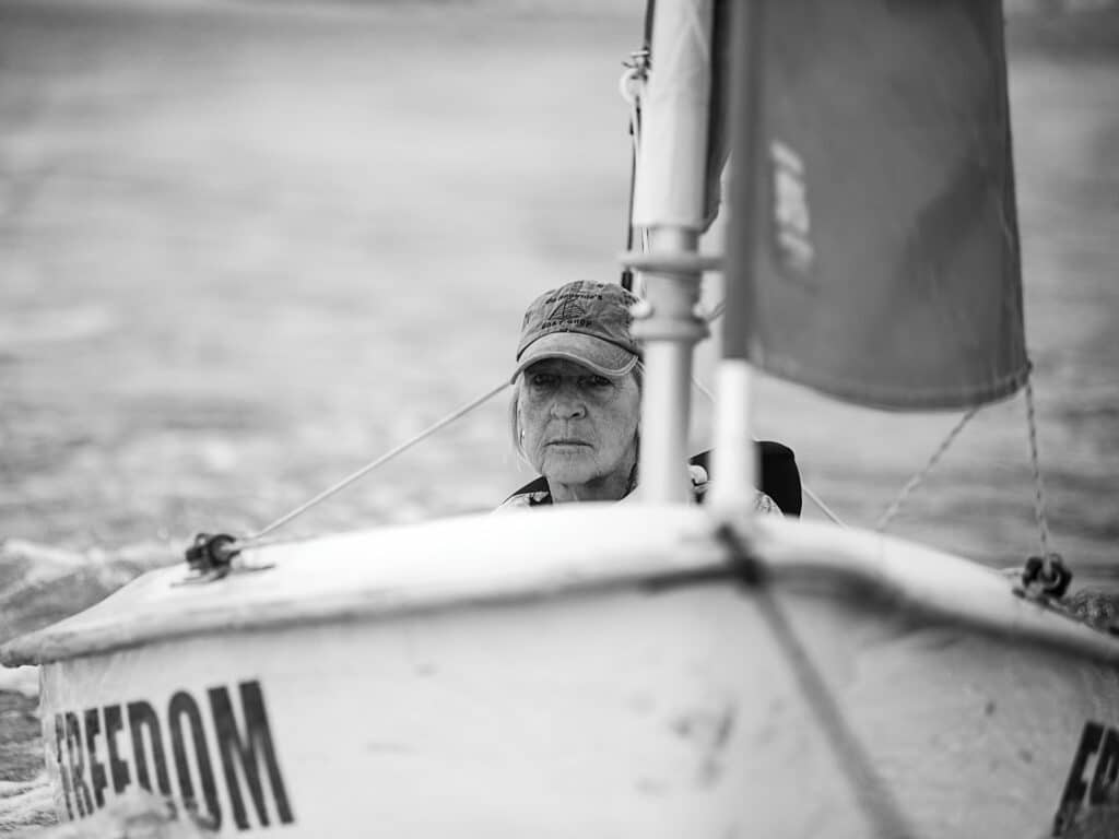 Betsy Alison sailing