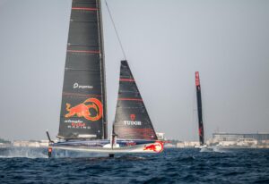 foiling sailboats america's cup