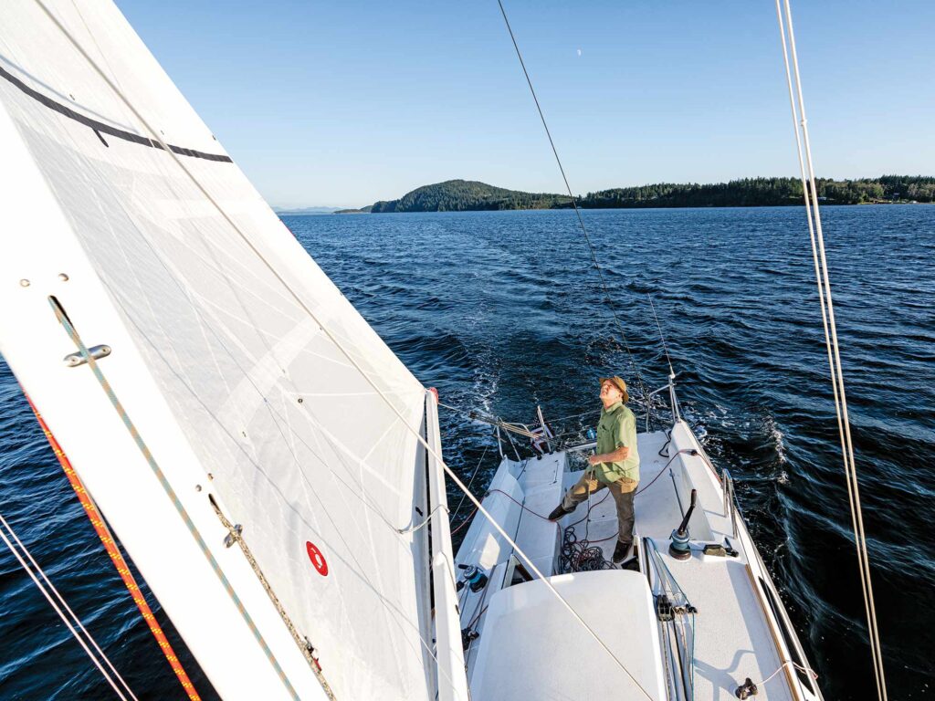 Paul Bieker on Puget Sound