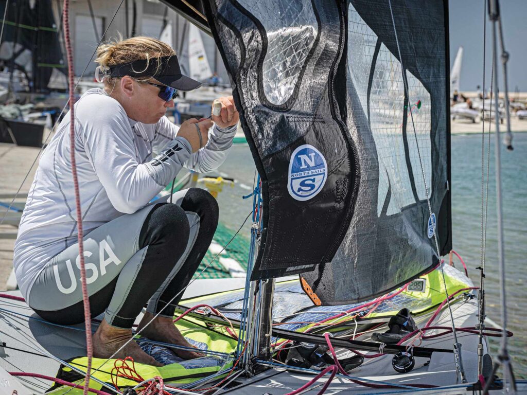 Paris 2024 Olympic Sailing Test Event, Marseille, France. Training Day 8th July 2023.