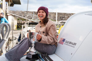 Cole Brauer wins second place in the Global Sailing Challenge